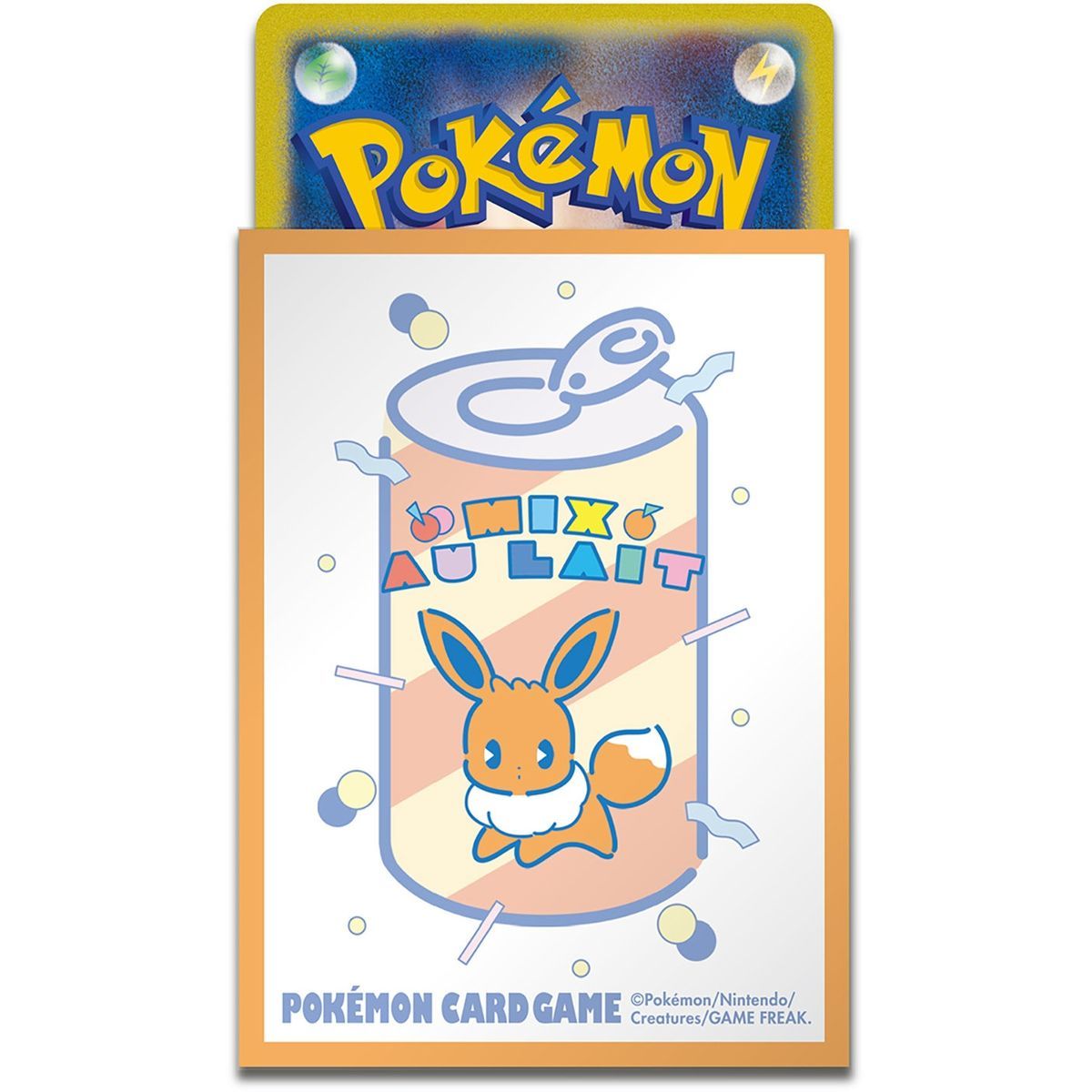 64 Card Sleeves - Standard - Eevee: Milk Mix - Pokemon Center