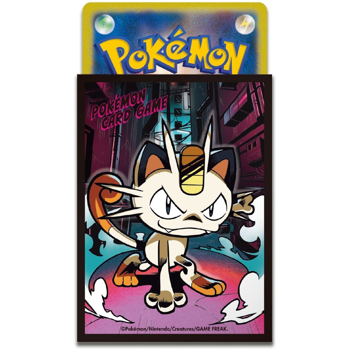 64 Card Sleeves - Standard - Meowth - Pokemon Center