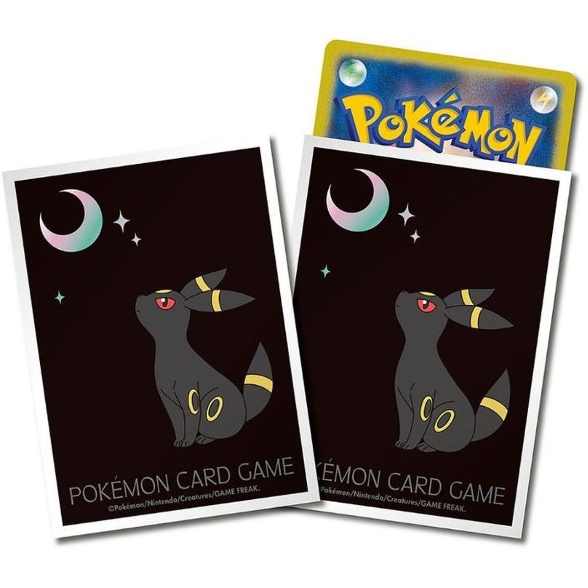 64 Card Sleeves - Standard - Umbreon Moon White Border Version - Pokemon Center