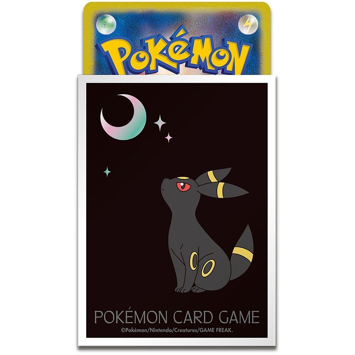 64 Card Sleeves - Standard - Umbreon Moon White Border Version - Pokemon Center