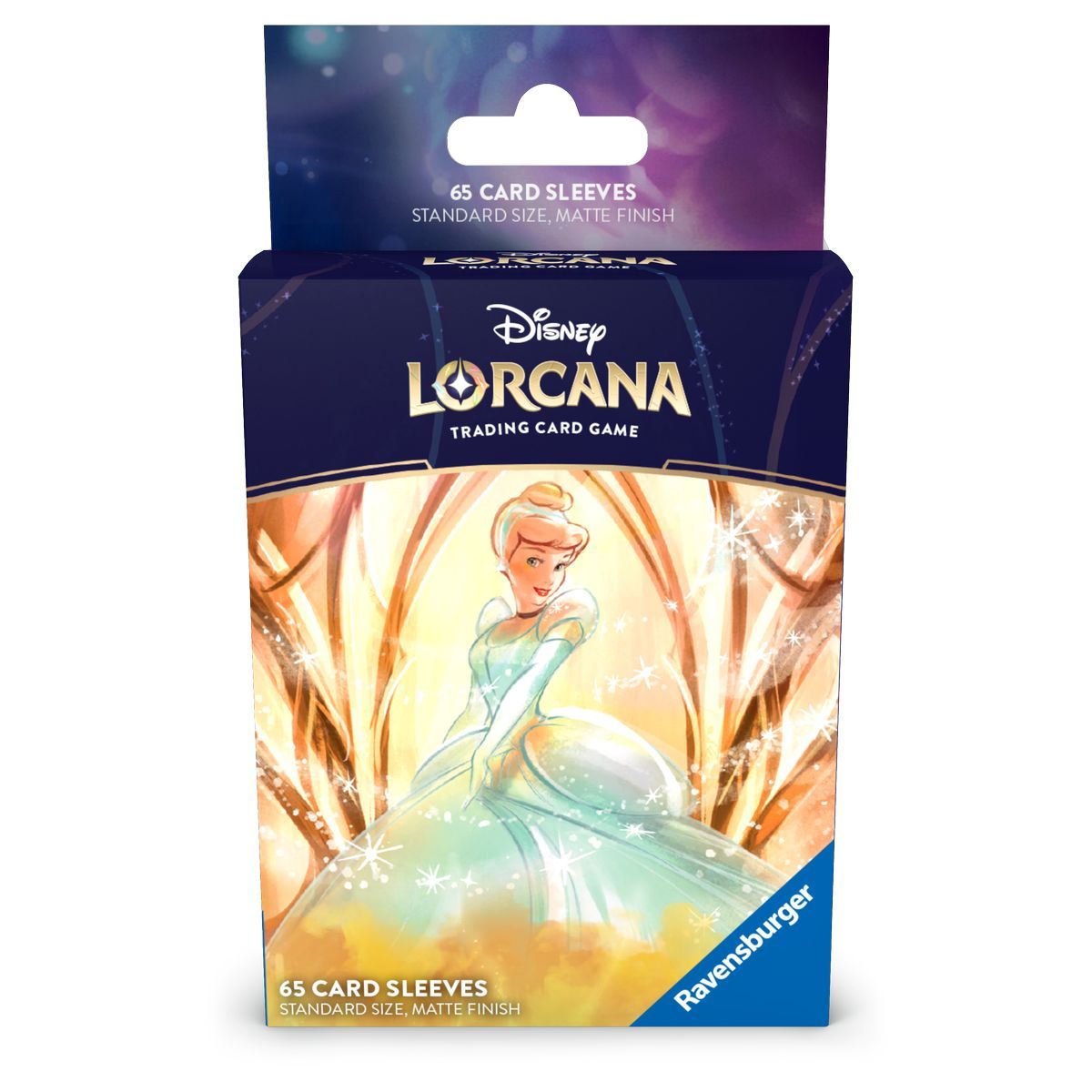 65 Card Sleeves - Sleeves - Cinderella - Chapter 7 - Disney Lorcana - Set 7 - Sealed