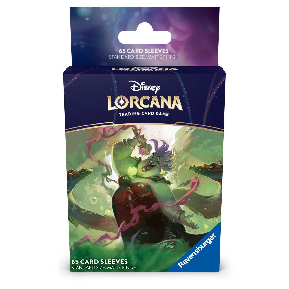 65 Card Sleeves - Sleeves - Ursula - Chapter 7 - Disney Lorcana - Set 7 - Sealed