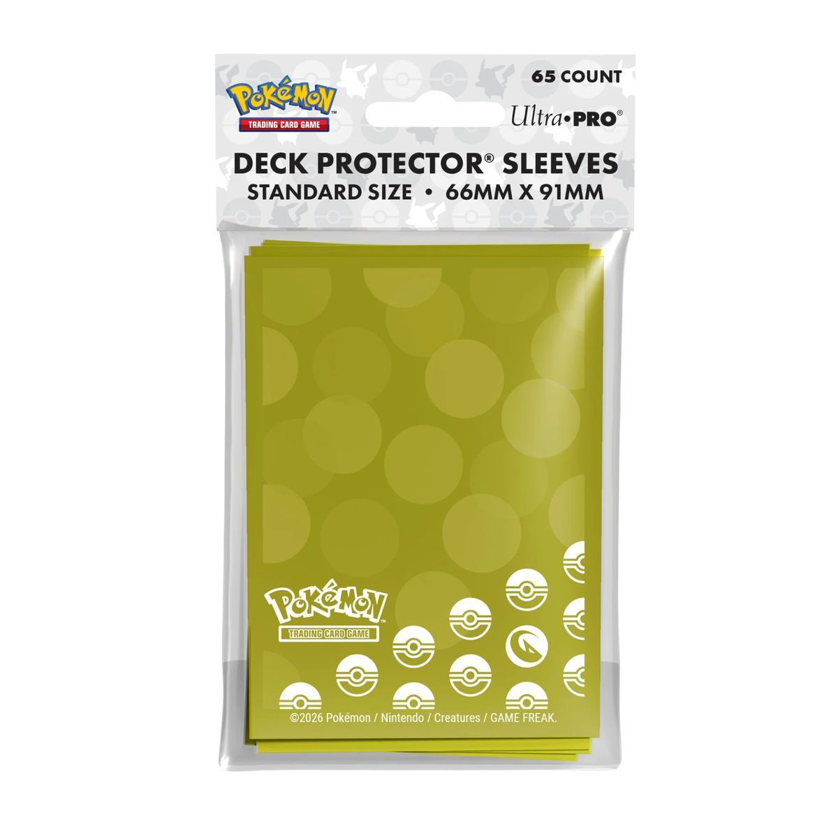 65 Card Sleeves - Standard - Dragon Energy - Ultra Pro - Pokemon