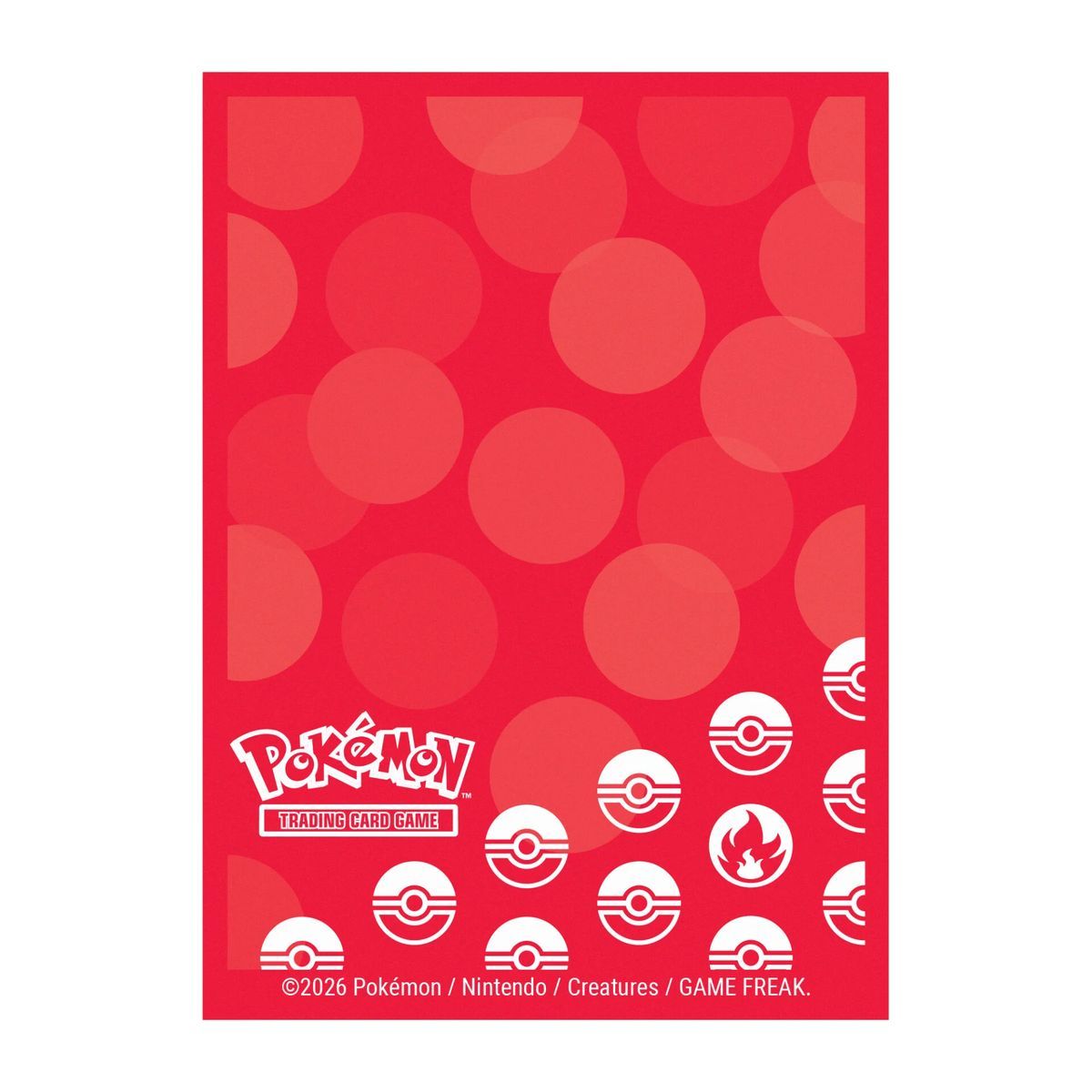 65 Card Sleeves - Standard - Fire Energy - Ultra Pro - Pokemon