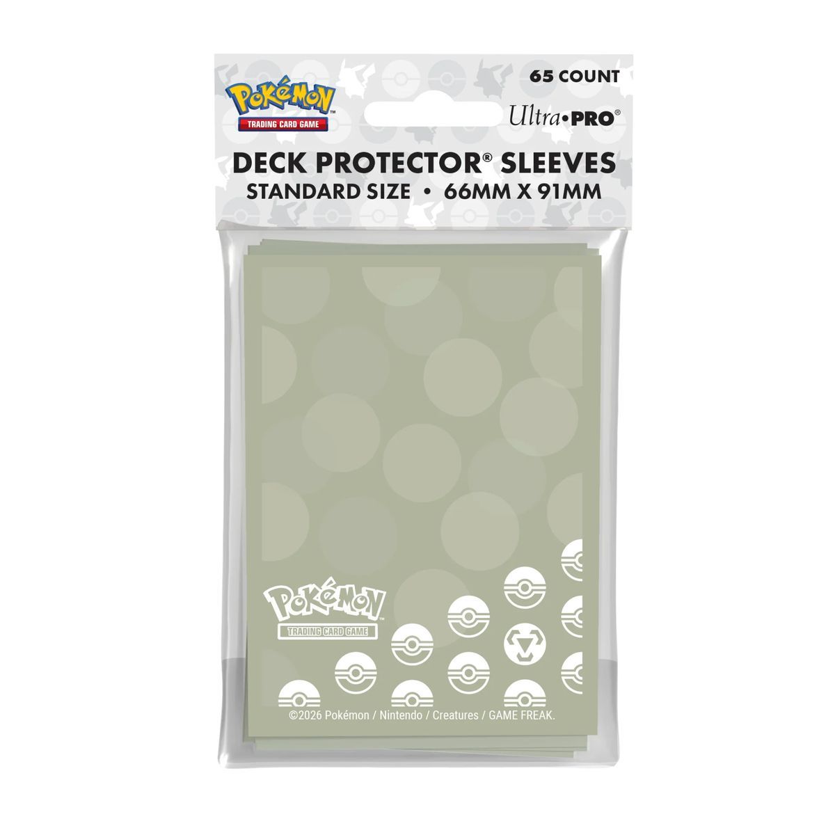 65 Card Sleeves - Standard - Metal Energy - Ultra Pro - Pokemon