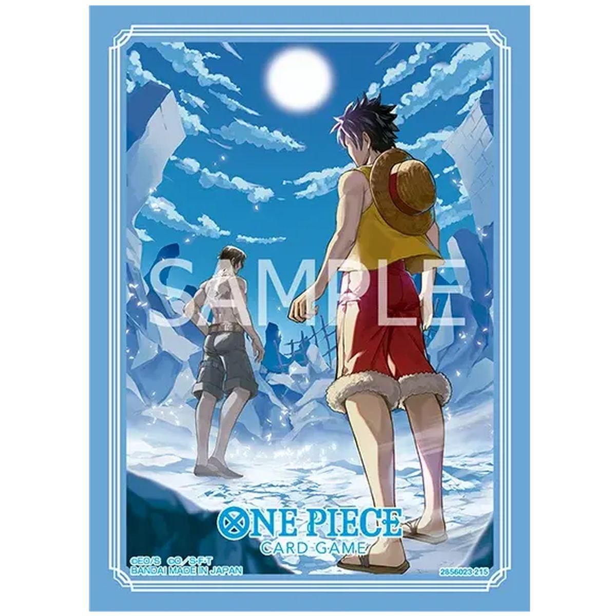 70 Card Sleeves - Standard - Vol.15: Luffy & Ace - One Piece CG