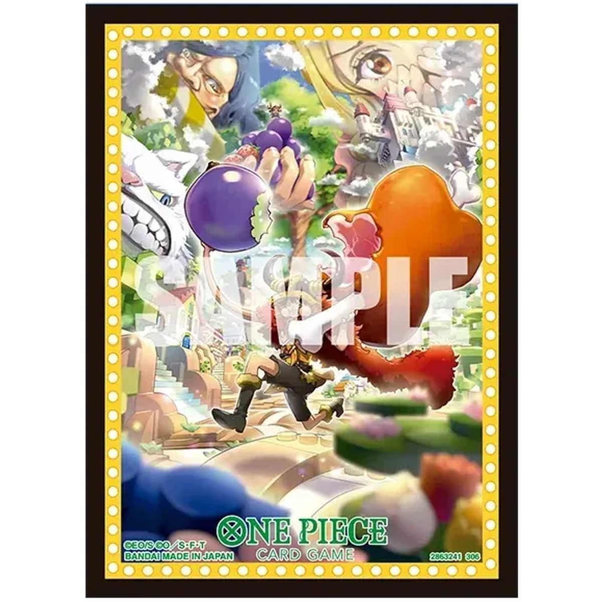 70 Card Sleeves - Standard - Vol.16: Monkey D. Luffy - One Piece CG