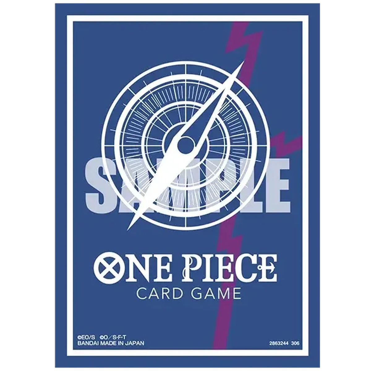 70 Card Sleeves - Standard - Vol.16: Standard Blue ver. Rocks D. Xebec - One Piece CG