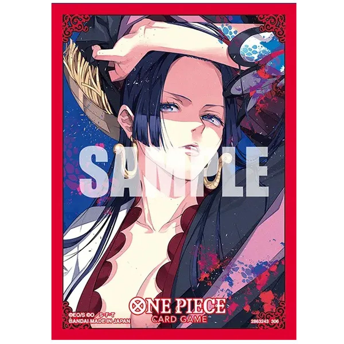 70 Card Sleeves - Standard - Vol.16: Boa Hancock - One Piece CG