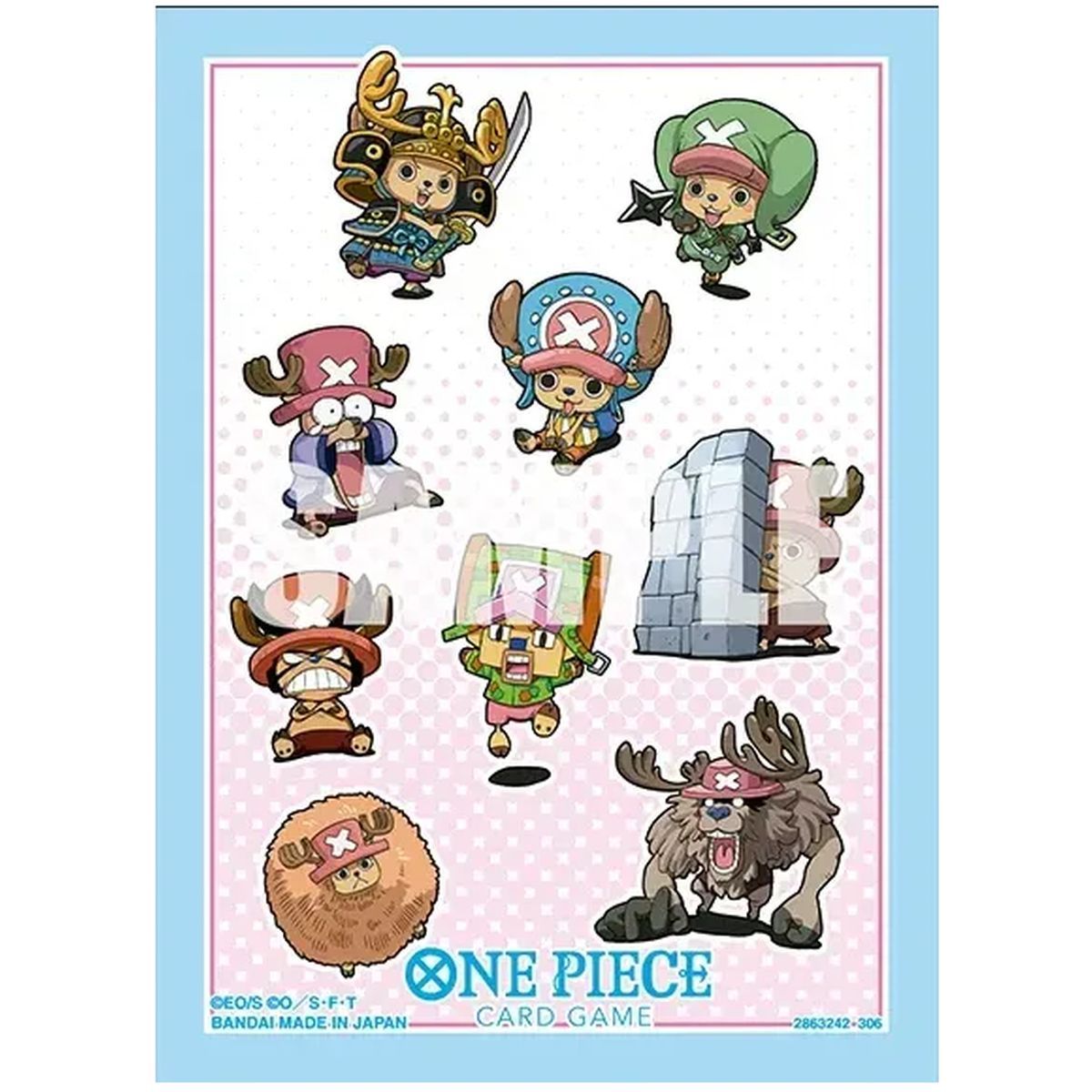 70 Card Sleeves - Standard - Vol.16: Tony-Tony Chopper - One Piece CG