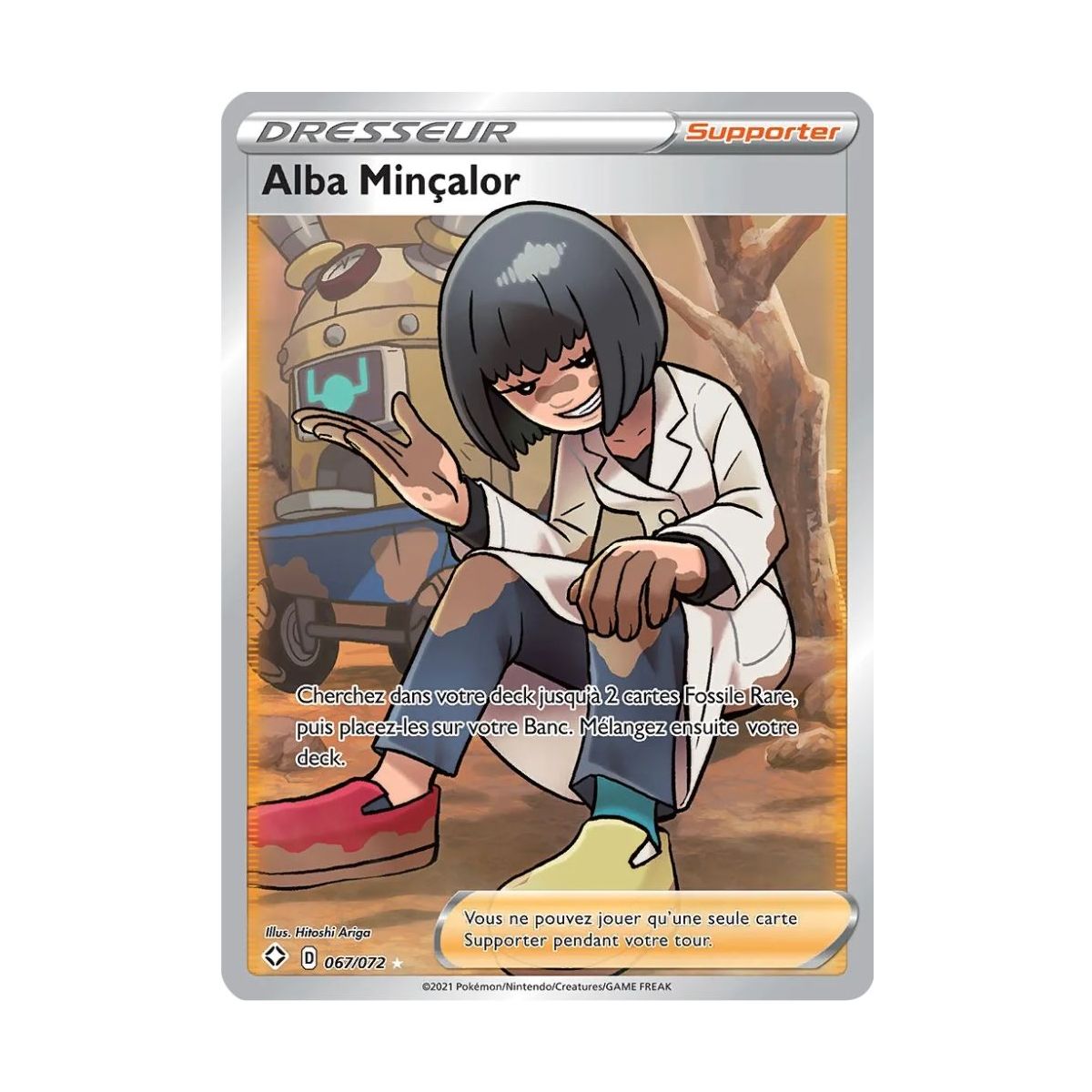 Alba Minçalor - Full Art Ultra Rare 67/72 - Sword and Shield 4.5 Radiant Destiny