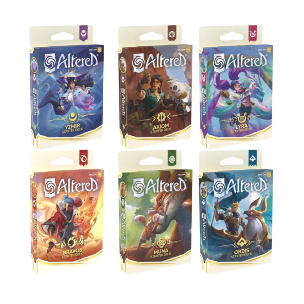 Altered - Set of 6 Starter Decks - FR