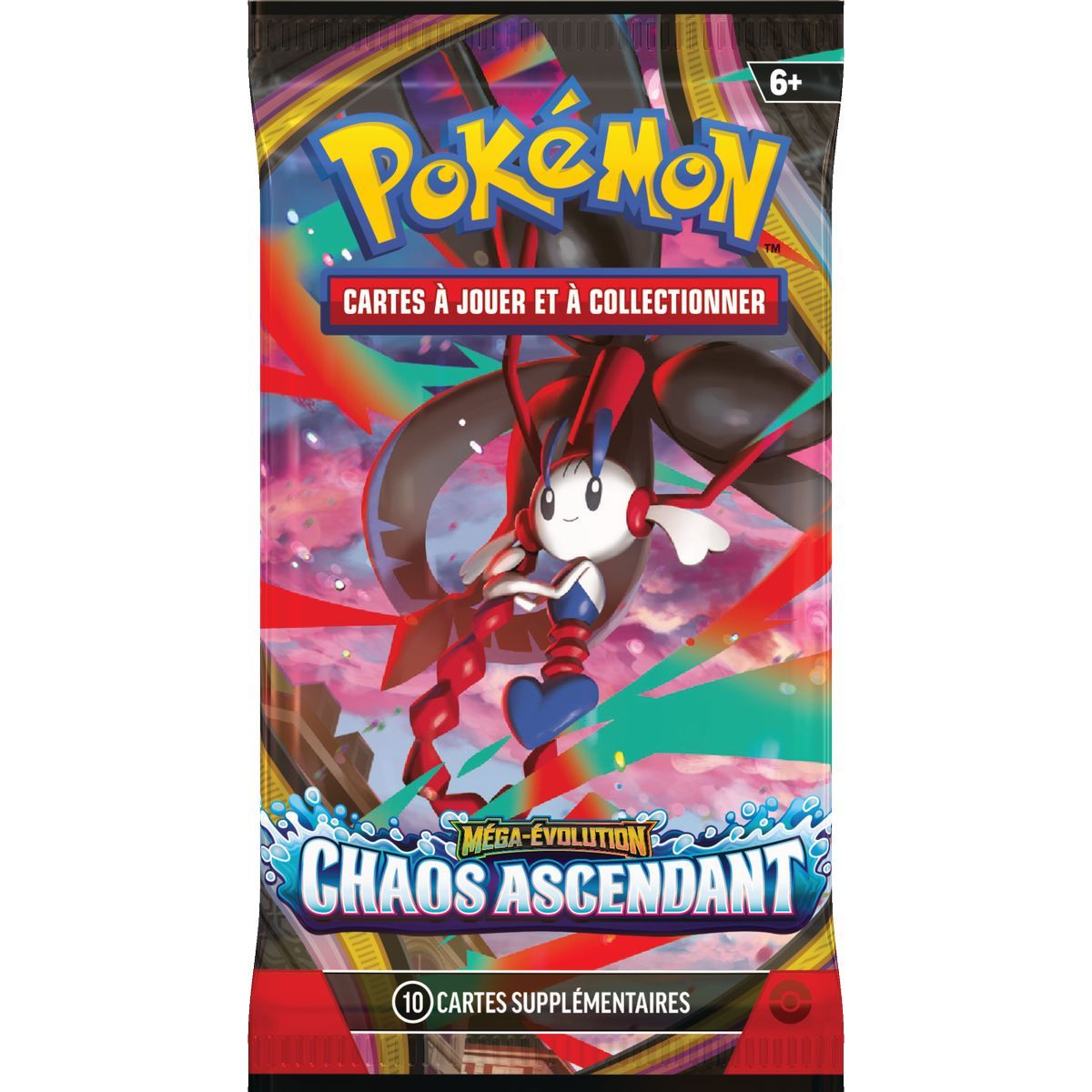 Artset - 4 Mega Evolution Boosters - Chaos Rising [ME04][CRI] - Pokémon