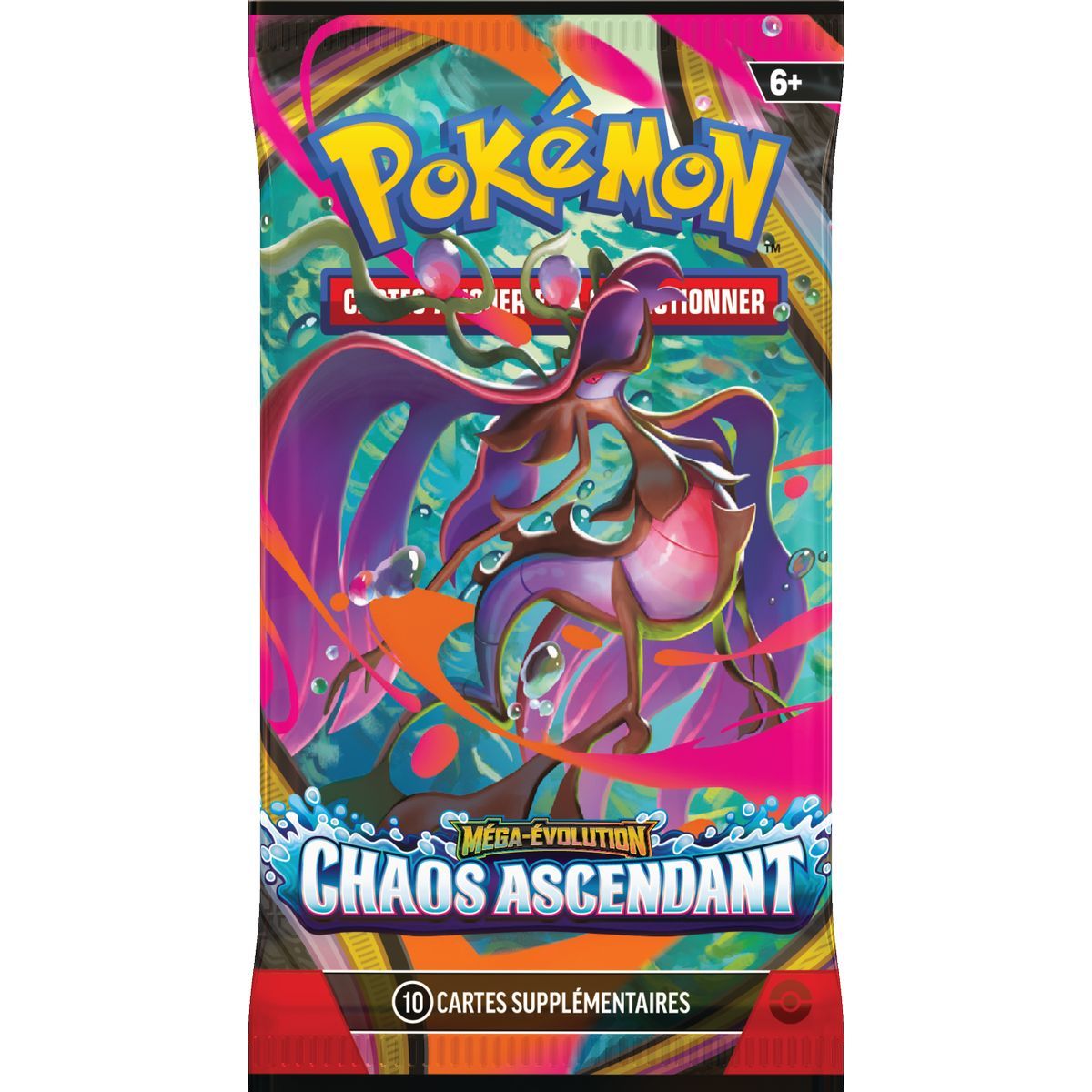Artset - 4 Mega Evolution Boosters - Chaos Rising [ME04][CRI] - Pokémon