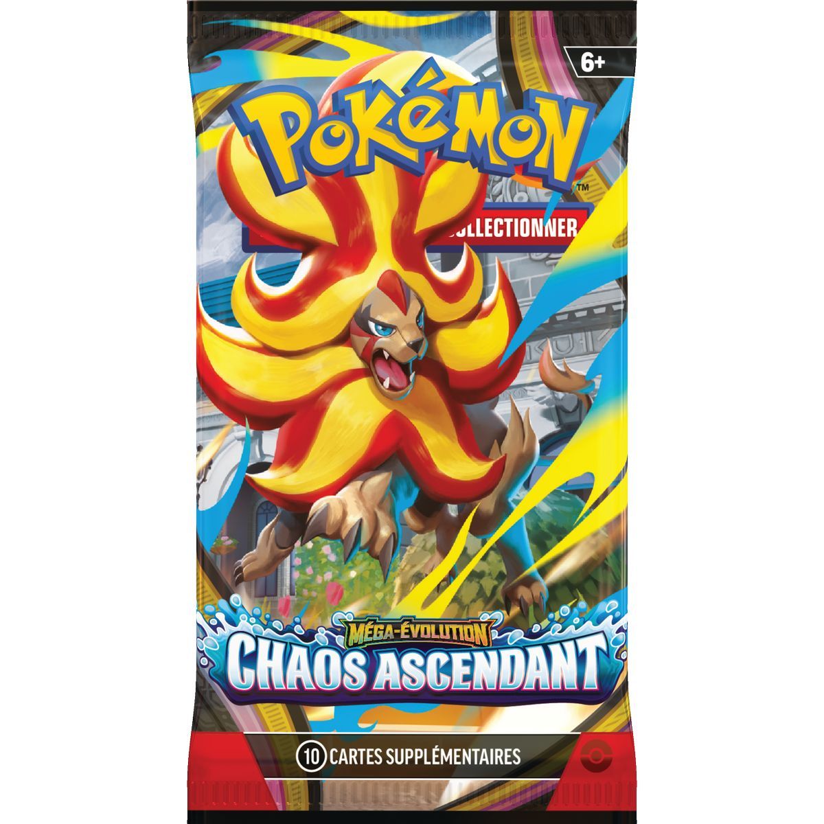 Artset - 4 Mega Evolution Boosters - Chaos Rising [ME04][CRI] - Pokémon