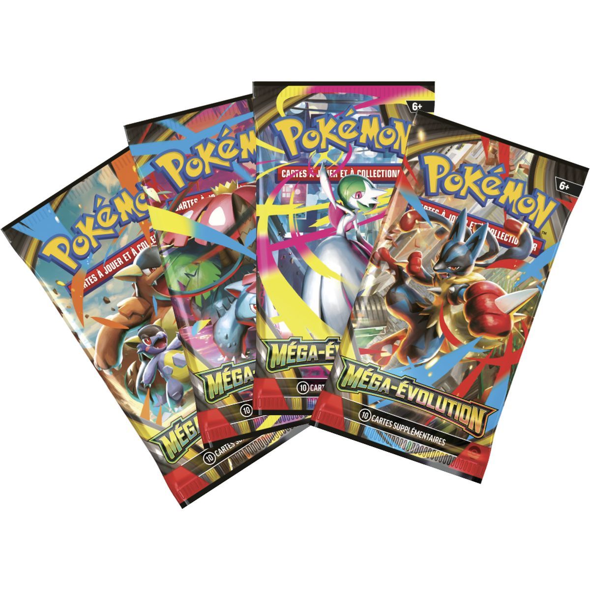 Artset - 4 Mega Evolution Boosters [ME01][MEG] - Pokémon
