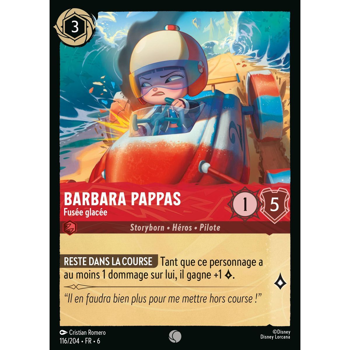 Barbara Pappas, Ice Rocket - 116/204 - AZS - The Azurite Sea - Brilliant - Premium - French