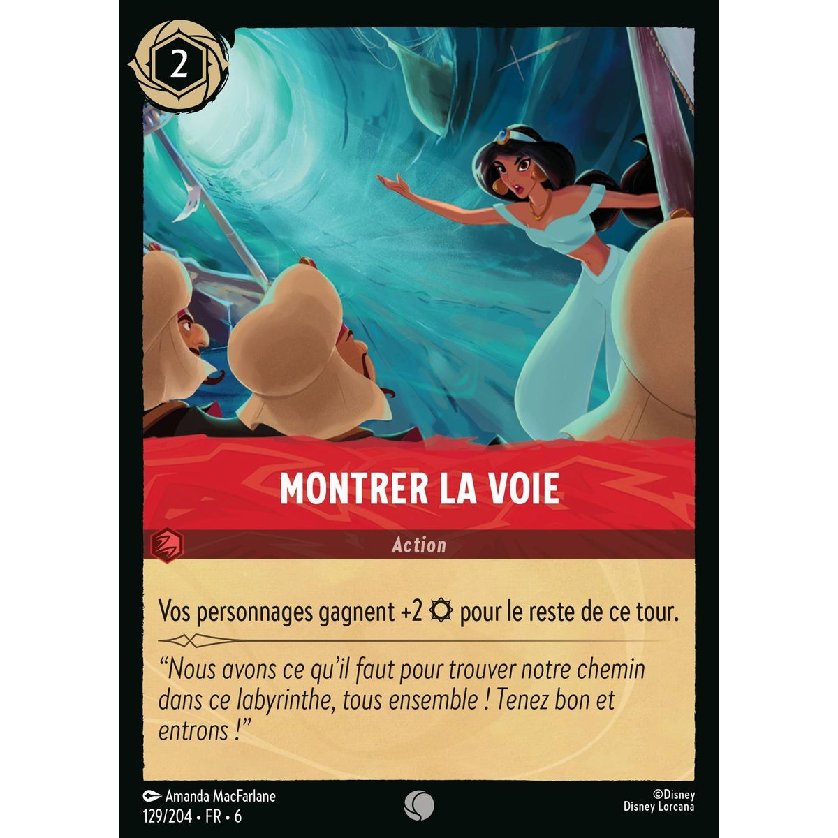 Lead the Way - 129/204 - AZS - The Azurite Sea - Brilliant - Premium - French