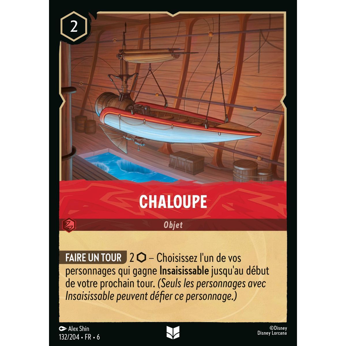 Rowboat - 132/204 - AZS - La Mer Azurite - Brilliant - Premium - French