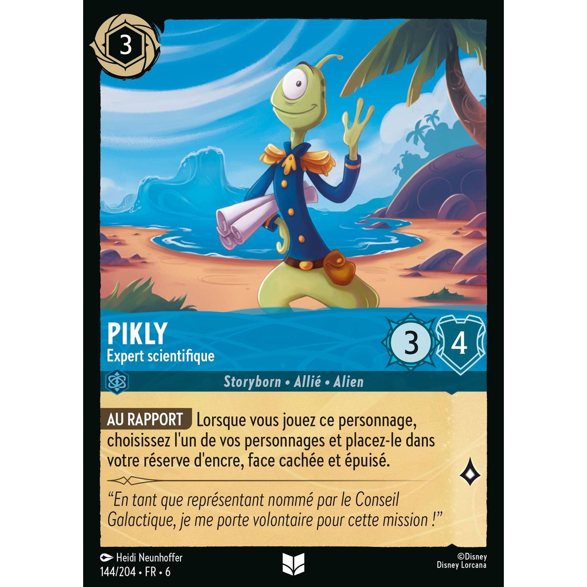 Item Pikly, Scientific Expert - 144/204 - AZS - The Azurite Sea - Brilliant - Premium - French