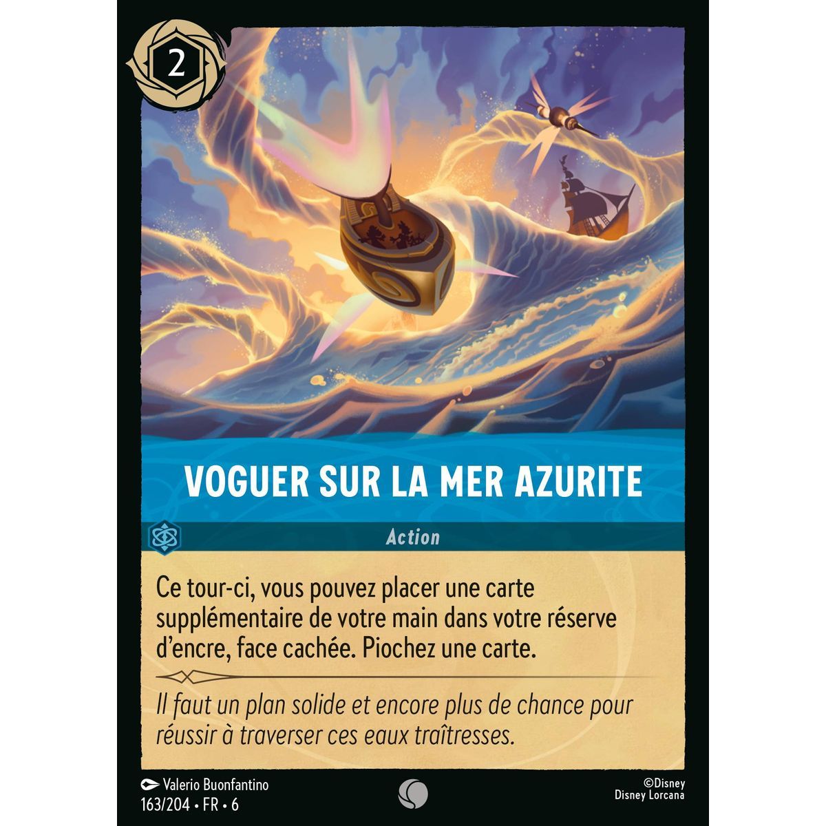 Item Sailing the Azurite Sea - 163/204 - AZS - The Azurite Sea - Brilliant - Premium - French