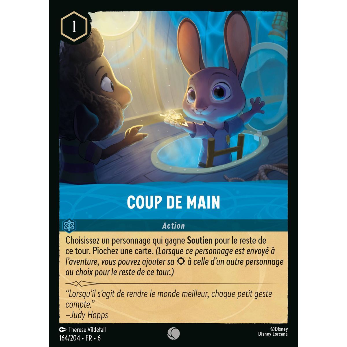 Item Helping Hand - 164/204 - AZS - The Azurite Sea - Brilliant - Premium - French
