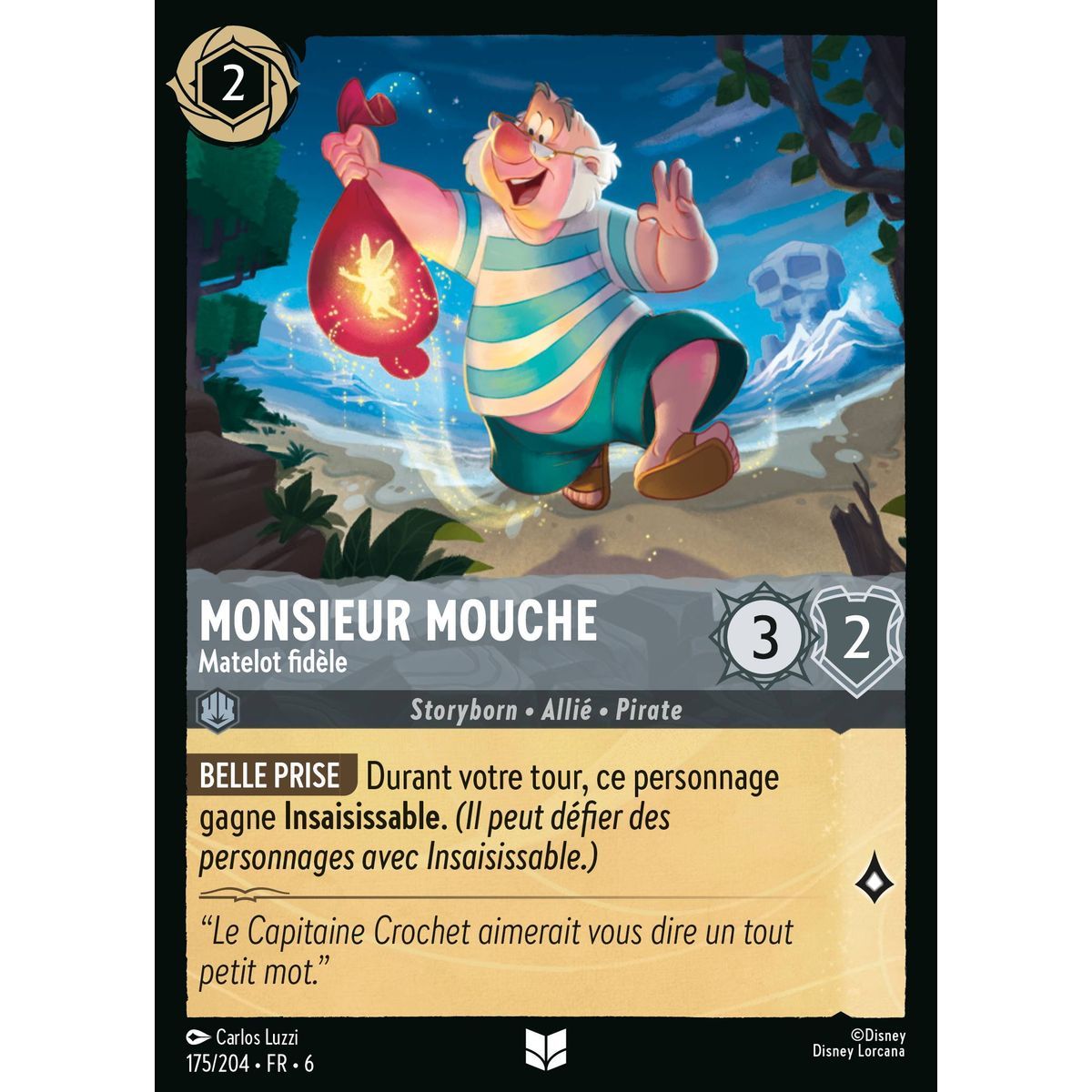 Item Mr. Fly, Faithful Sailor - 175/204 - AZS - The Azurite Sea - Brilliant - Premium - French