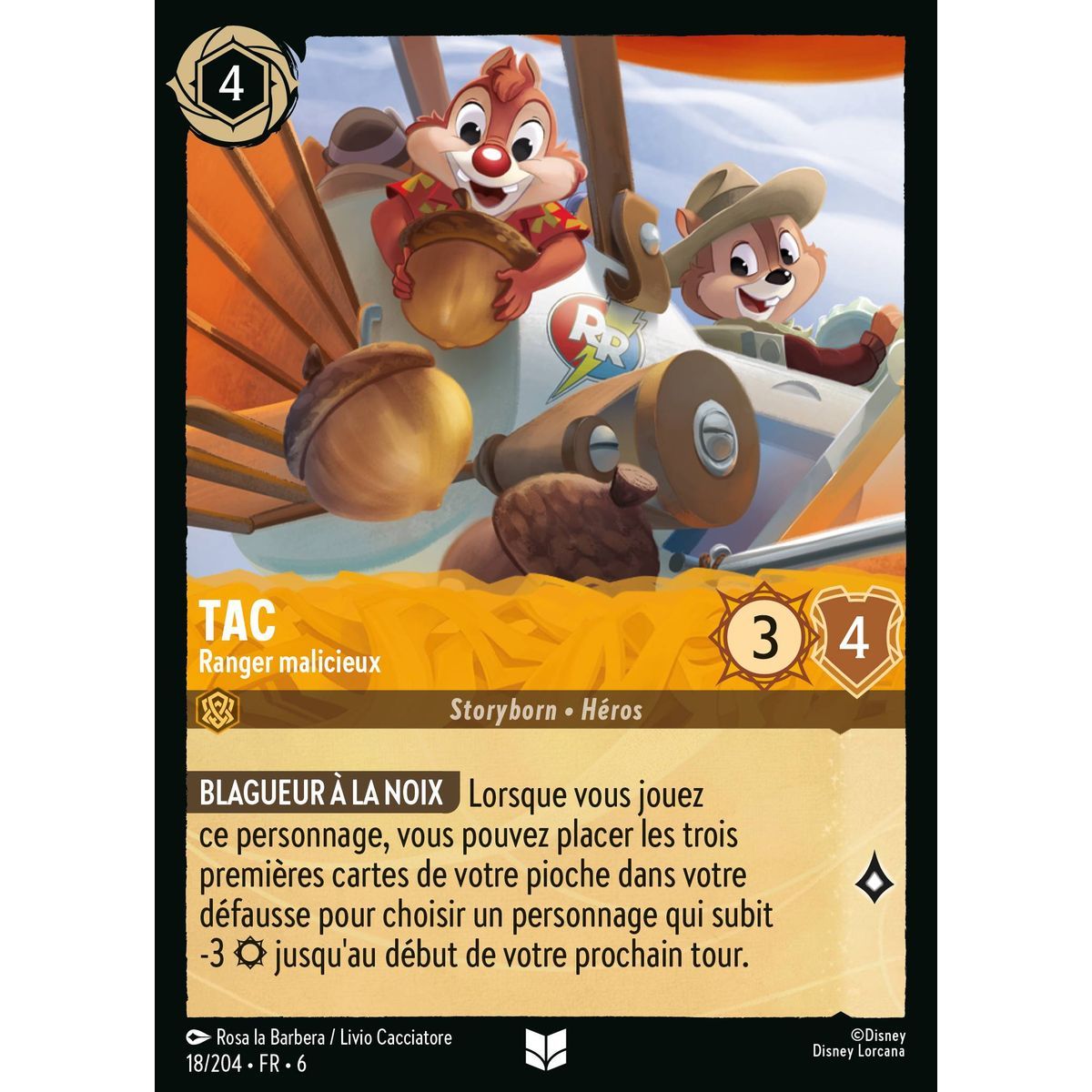 Tac, Mischievous Ranger - 18/204 - AZS - The Azurite Sea - Brilliant - Premium - French