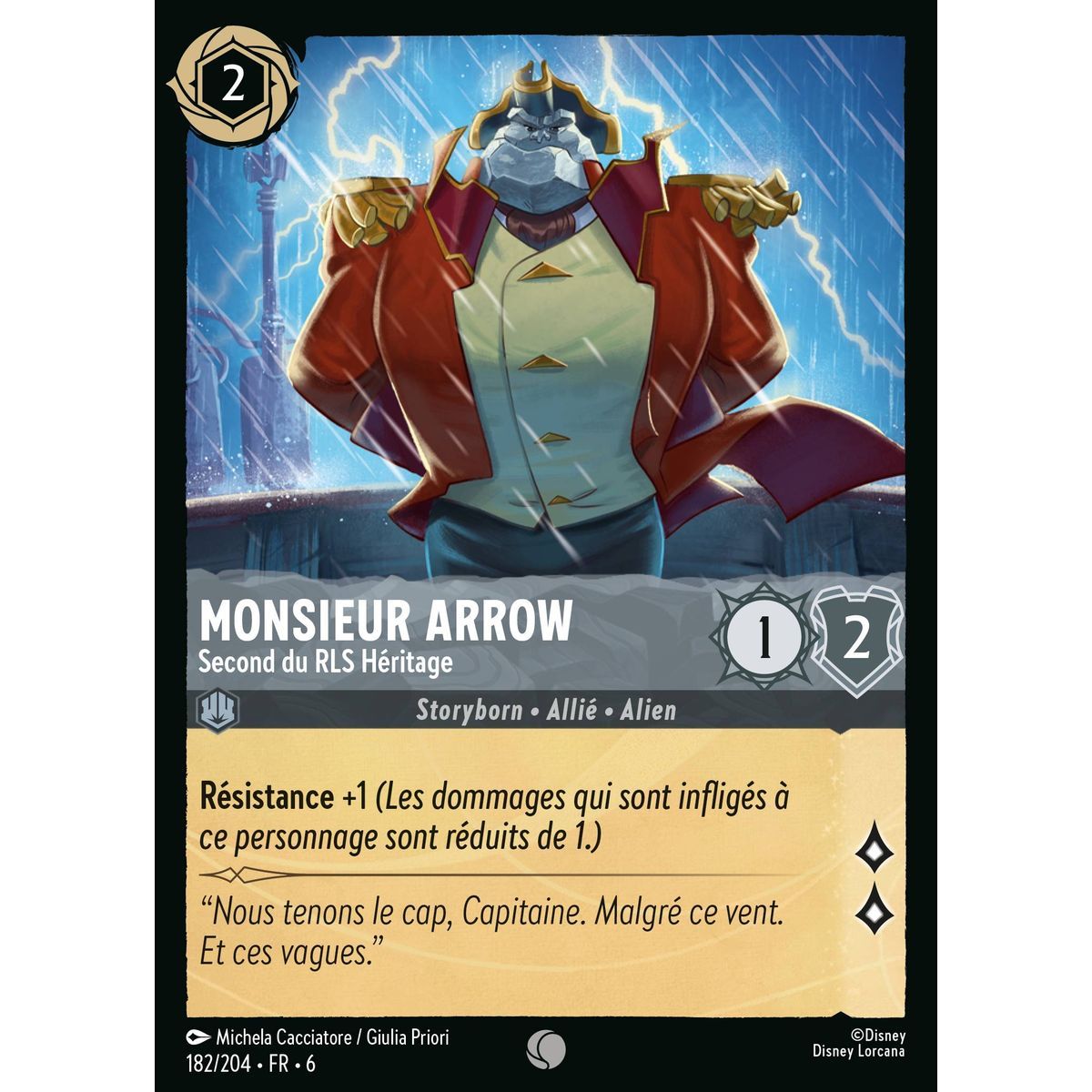 Item Mr. Arrow, Second of the RLS Heritage - 182/204 - AZS - The Azurite Sea - Brilliant - Premium - French