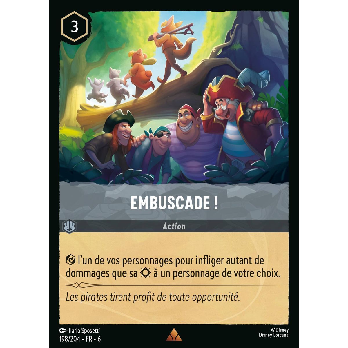 Ambush! - 198/204 - AZS - The Azurite Sea - Brilliant - Premium - French