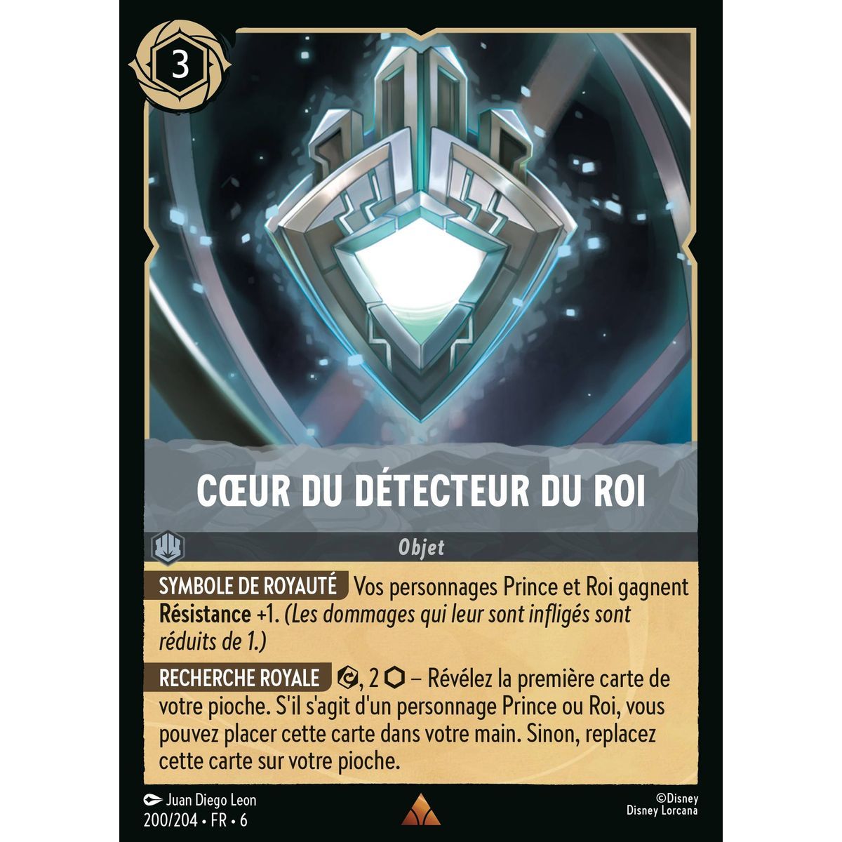 Heart of the King Detector - 200/204 - AZS - The Azurite Sea - Brilliant - Premium - French