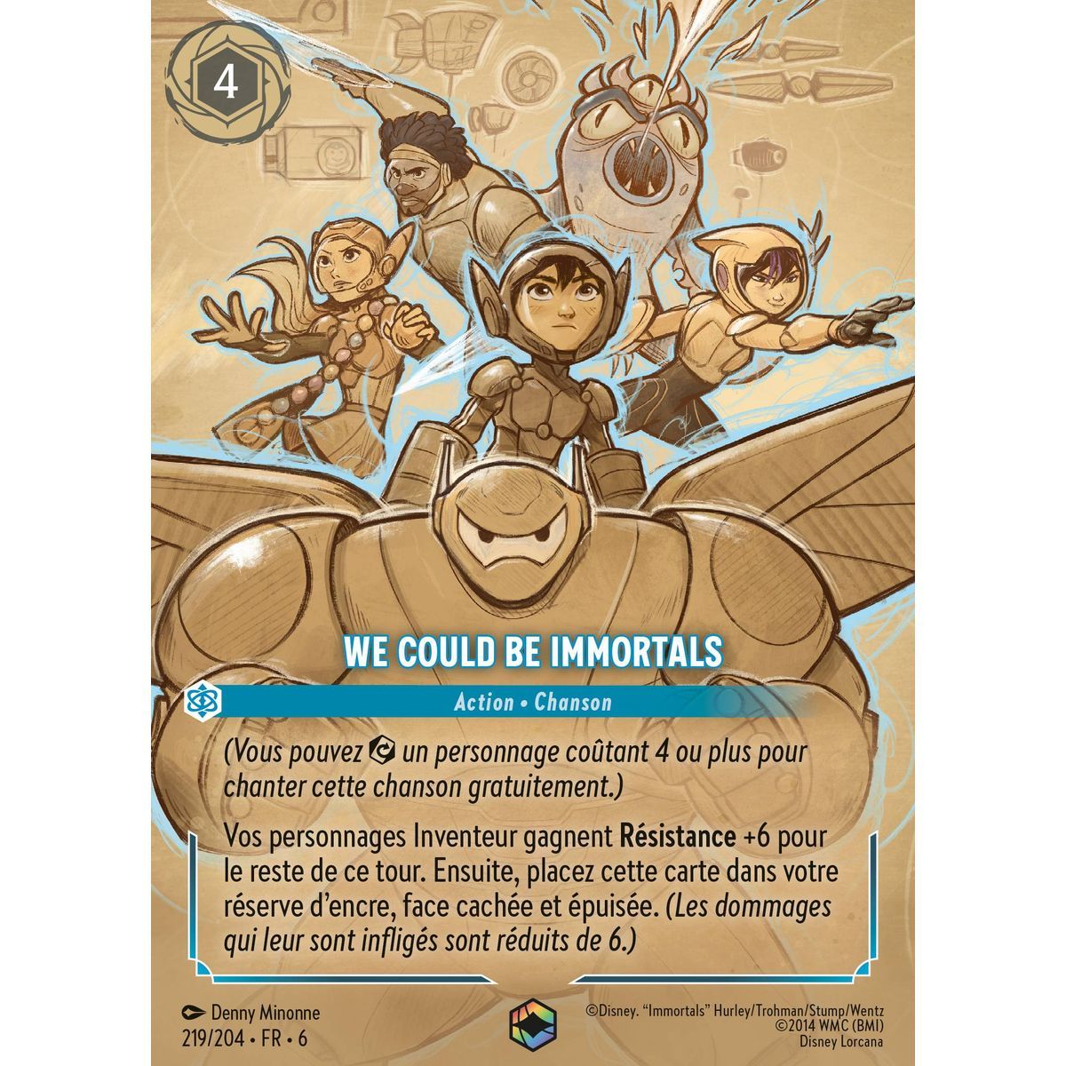 Item We Could Be Immortals - 219/204 - AZS - The Azurite Sea - Enchanted - French