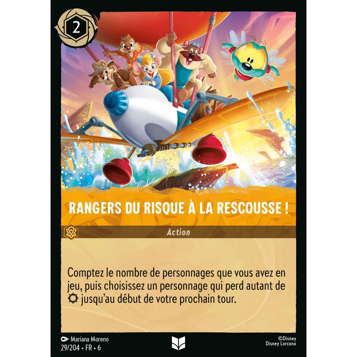 Risk Rangers to the Rescue! - 29/204 - AZS - The Azurite Sea - Brilliant - Premium - French