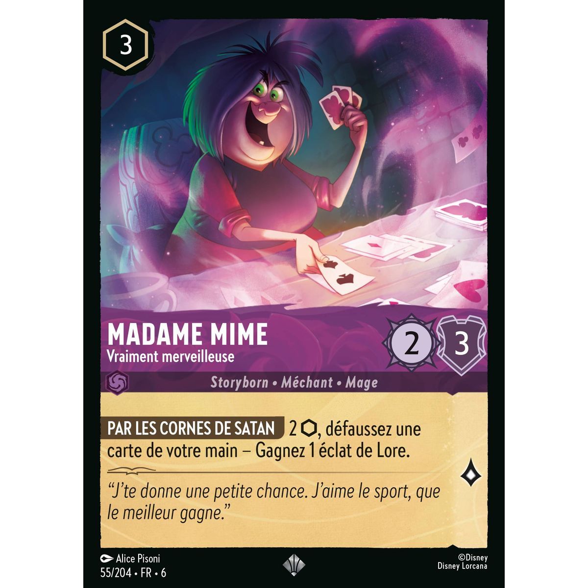 Madame Mime, Truly Marvelous - 55/204 - AZS - The Azurite Sea - Brilliant - Premium - French