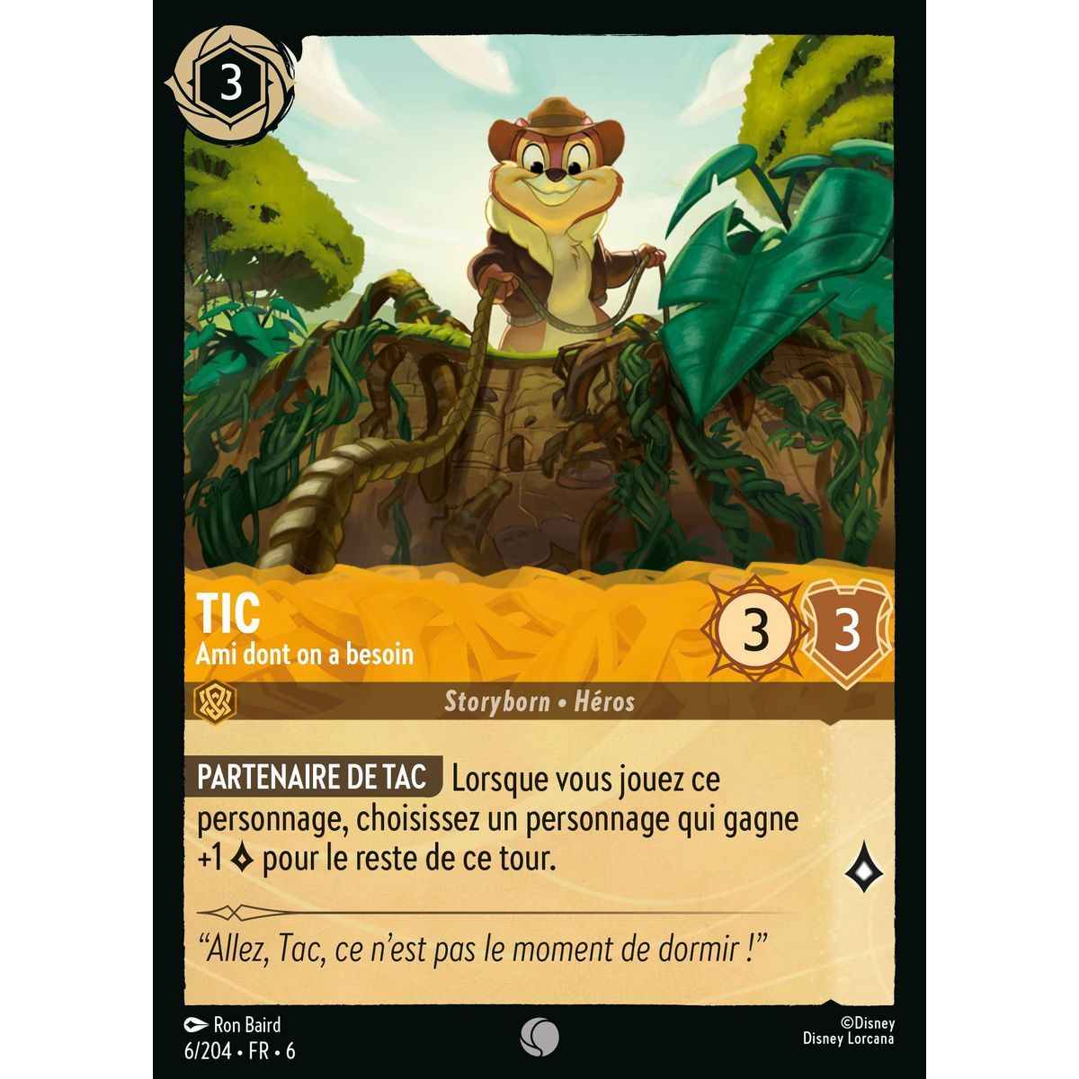 Tic, Friend We Need - 6/204 - AZS - The Azurite Sea - Brilliant - Premium - French