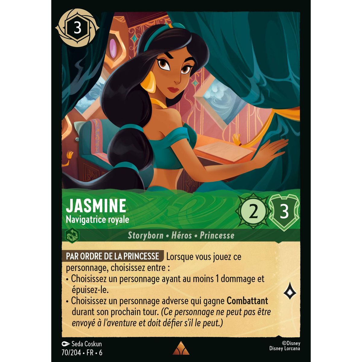 Jasmine, Royal Navigator - 70/204 - AZS - The Azurite Sea - Brilliant - Premium - French