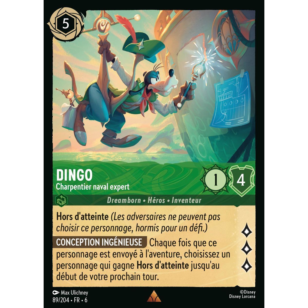 Dingo, Expert Shipwright - 89/204 - AZS - La Mer Azurite - Brilliant - Premium - French