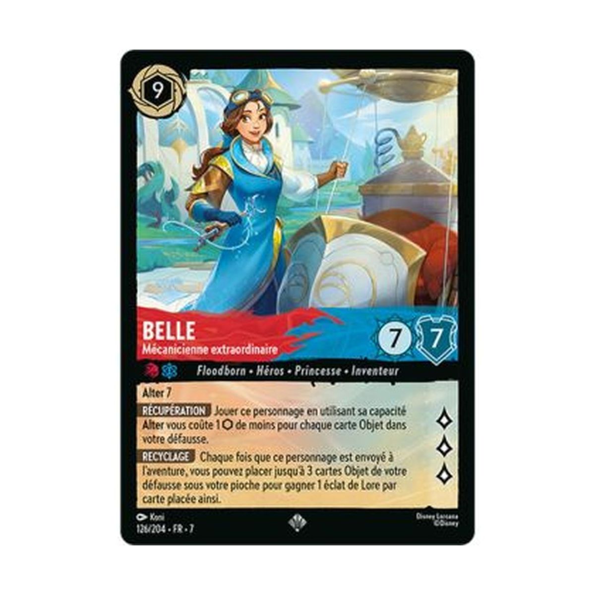 Item Beautiful, Extraordinary Mechanic - 126/204 - ARI - Archazia Island - Super Rare - French
