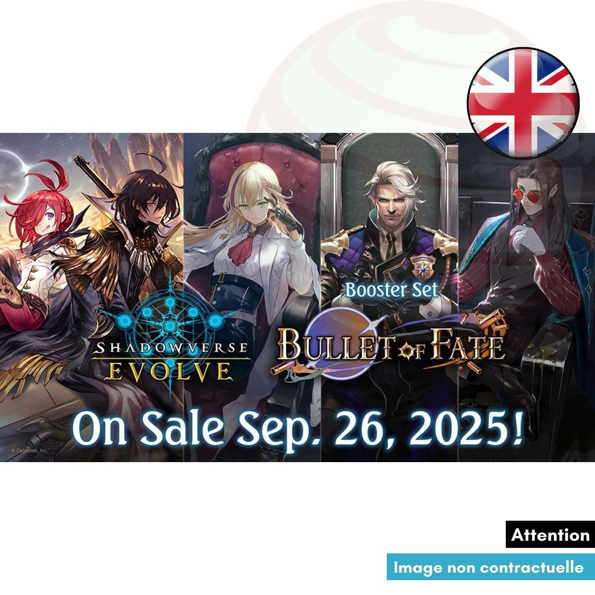 Item Box of 12 Boosters - BP11 Bullet of Fate - Shadowverse Evolve - EN