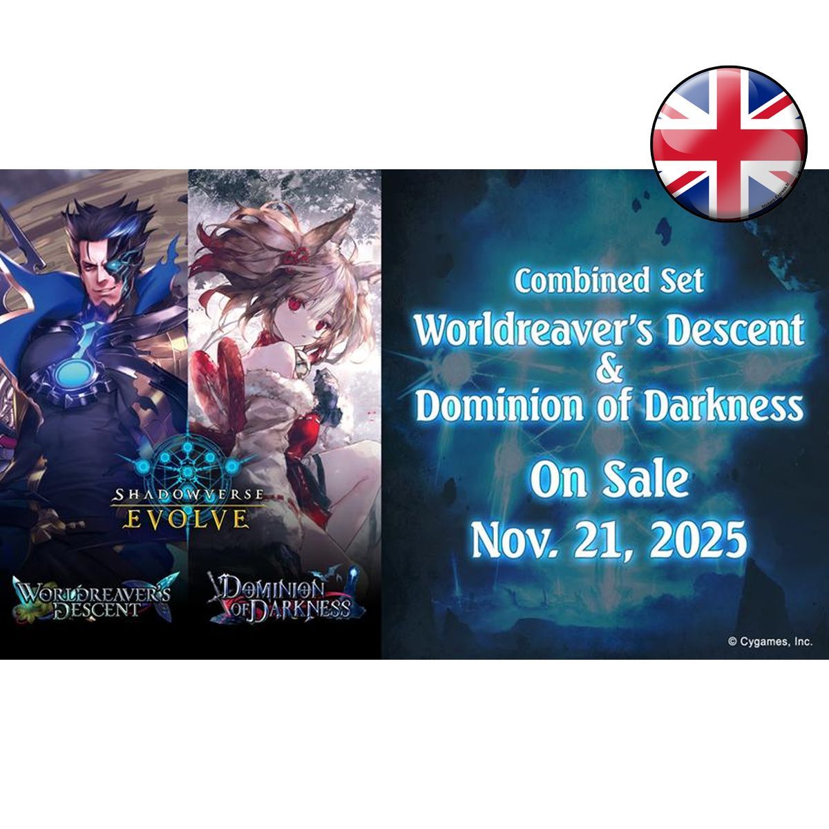 Item Box of 12 Boosters - BP12 Worldreaver's Descent & Dominion of Darkness - Shadowverse Evolve - EN