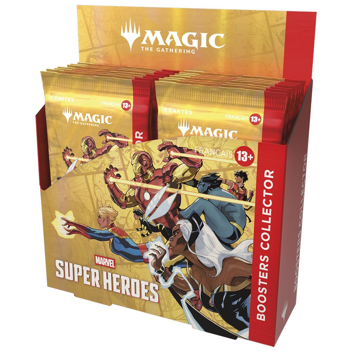 Box of 12 Boosters - Collector: Marvel Super Heroes - Magic The Gathering - FR