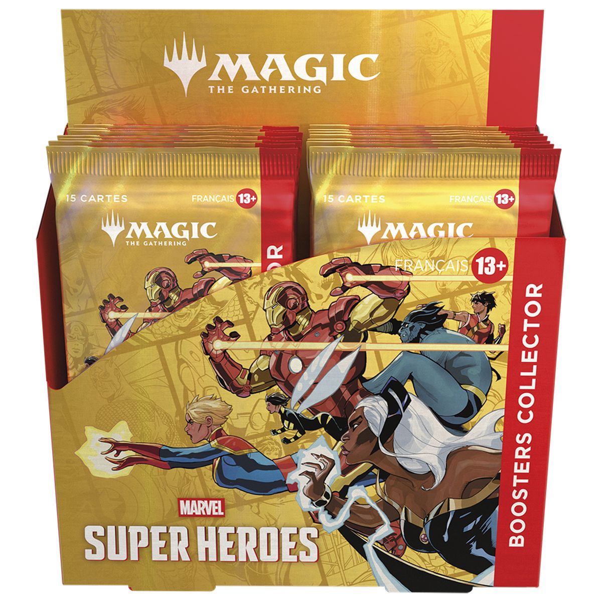 Box of 12 Boosters - Collector: Marvel Super Heroes - Magic The Gathering - FR
