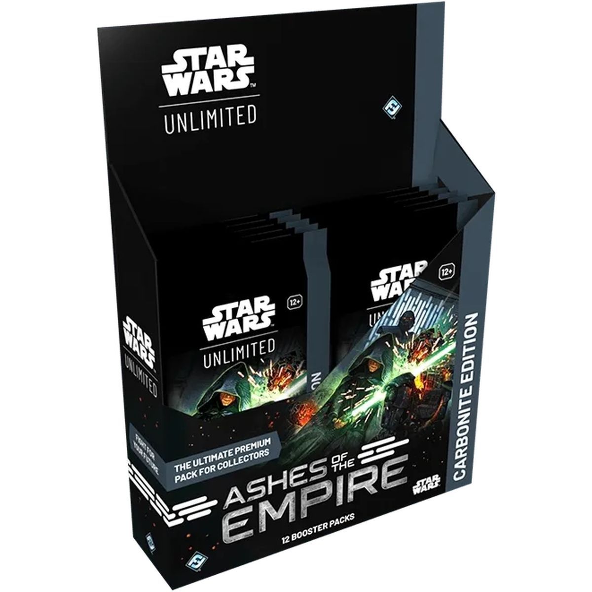 Box of 12 Carbonite Boosters - Star Wars Unlimited: Ashes of the Empire - Set 8 - EN