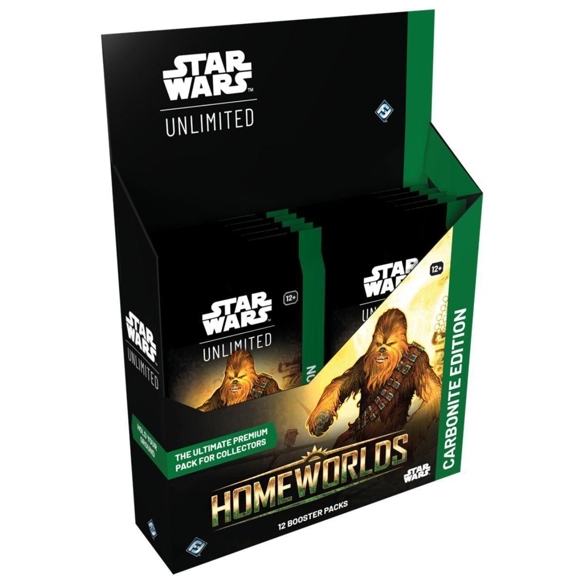 Box of 12 Carbonite Boosters - Star Wars Unlimited: Homeworlds - Set 9 - EN