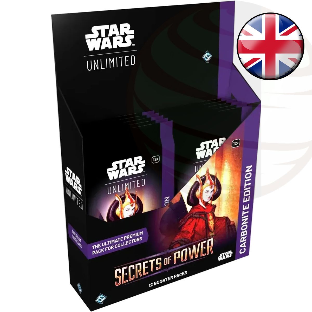 Item Box of 12 Carbonite Boosters - Star Wars Unlimited: Secrets of Power - EN