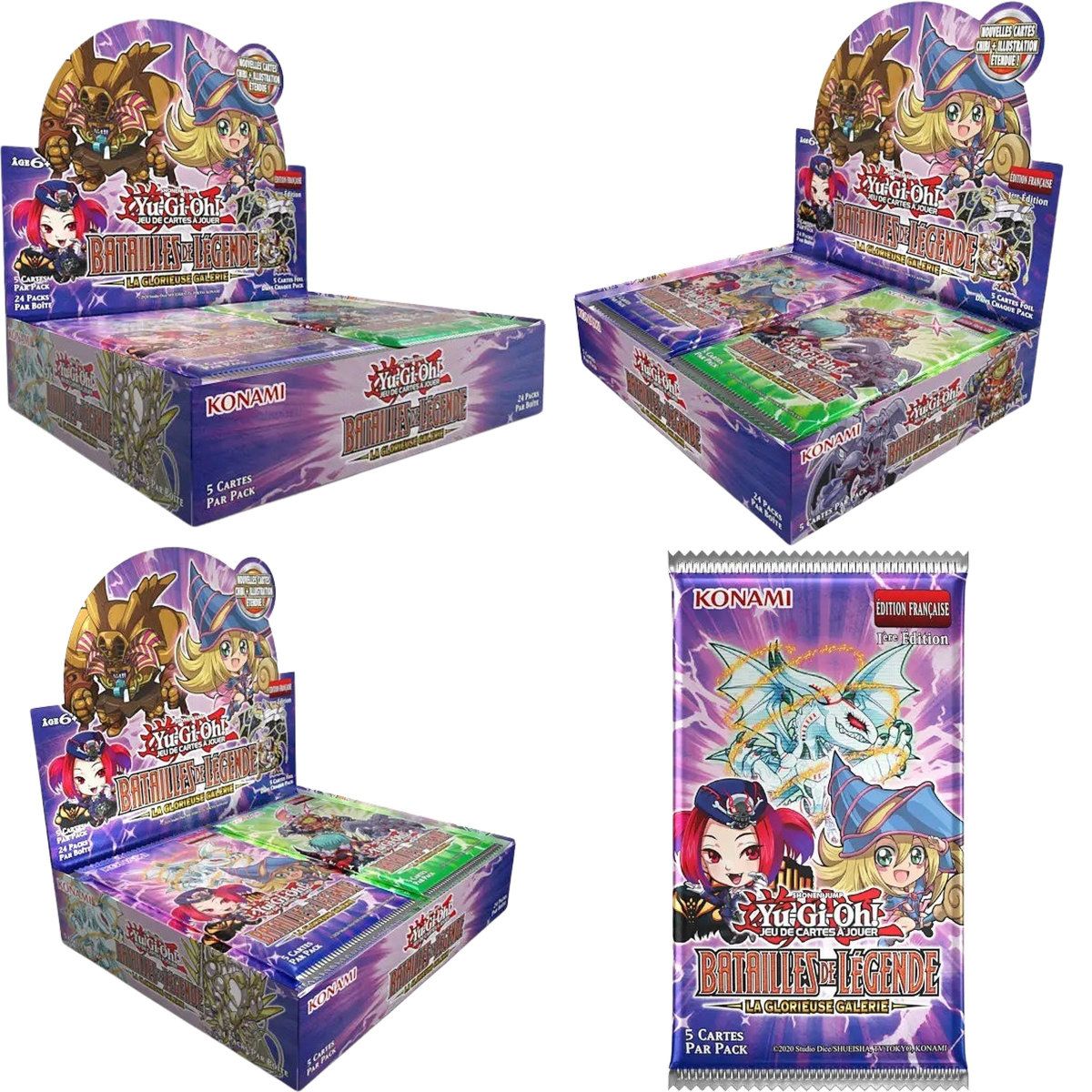 Box of 24 Boosters - Battles of Legend: The Glorious Gallery - BLGG - Yu-Gi-Oh! - FR