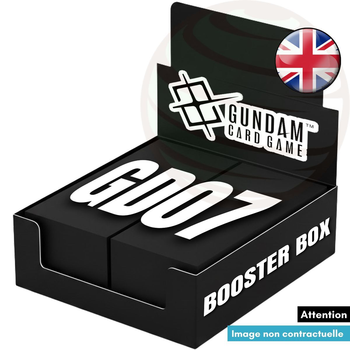 Box of 24 Boosters - Blazing Fist - Gundam CG - GD07 - EN