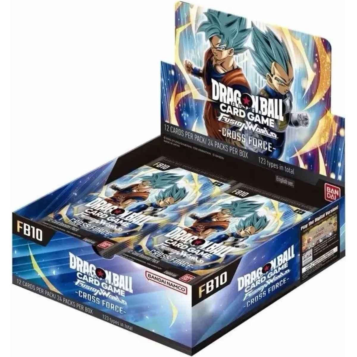 Box of 24 Boosters - Cross Force - FB10 - Dragon Ball Super CG Fusion World - EN