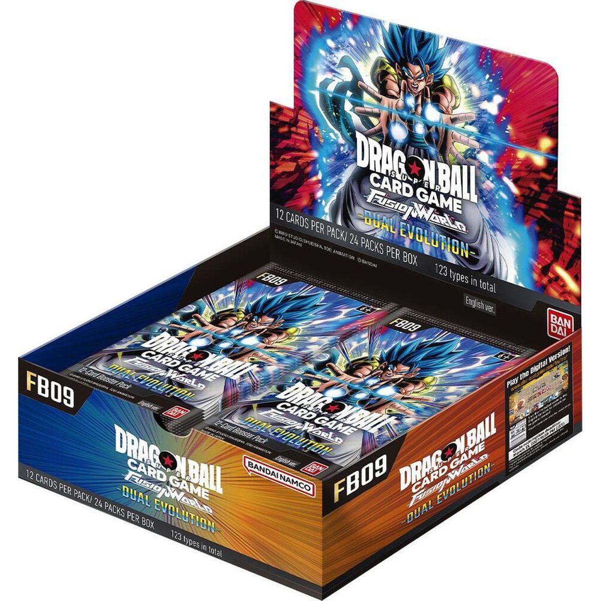 Box of 24 Boosters - Dual Evolution - FB09 - Dragon Ball Super CG Fusion World - EN
