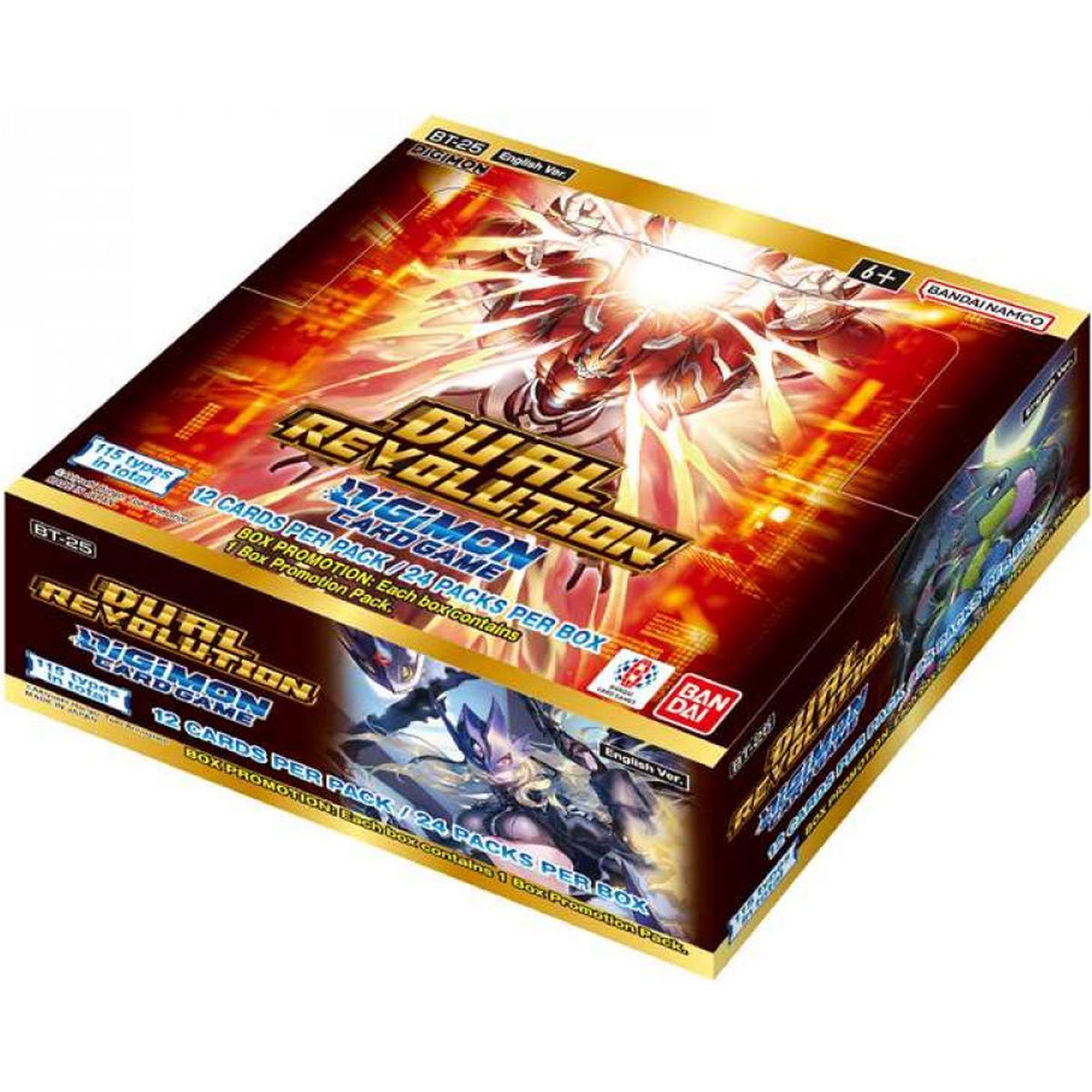 Box of 24 Boosters - Dual Revolution [BT25] - Digimon Card Game - EN